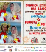 Spectacol de teatru in gradina Muzeului „Antipa”