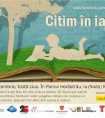 Citim in iarba, in Herastrau, pe 28 septembrie