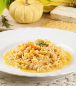 Risotto cu dovleac si gorgonzola