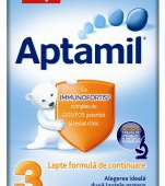 Noua formula de lapte de continuare pentru sugari: Aptamil 3