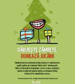 Tandarica recruteaza din nou asistenti pentru Mos Craciun - reincepe campania Daruieste zambete, doneaza jucarii