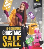 Cadourile de Mos Craciun sunt la Christmas Sale Weekend de la Ploiesti Shopping City