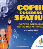 Copiii cuceresc spatiul la mall Promenada: Echipajul KIDS ON THE MOON ii asteapta pe copii sa decoleze intr-o fascinanta calatorie pe luna!