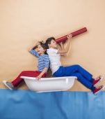 10 Jocuri cu tuburi goale de carton