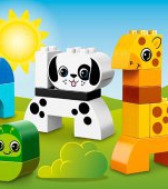 Doua jocuri Lego Duplo cu animalute