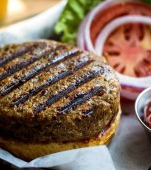 La gratar: burger din legume si ciuperci