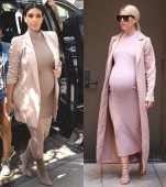 O gravida in 8 luni incearca stilul lui Kim Kardashian. Rezultatele sunt surprinzatoare!