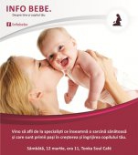 INFO BEBE – despre tine și copilul tău Ediția de Primăvară 2016