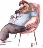Legătura tată-fiică surprinsă într-o serie de ilustraţii emoţionante