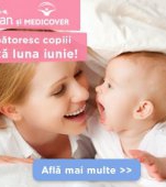 Luna copiilor cu Evian și Medicover!