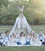 Frumusețea copiilor cu sindrom Down este surprinsă într-o serie de fotografii adorabile
