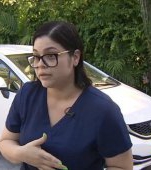 O femeie a provocat un accident de mașină pentru a salva o mamă și un copil 