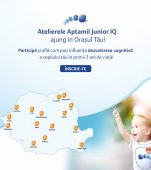 Nutricia invită părinții la Atelierele gratuite Aptamil Junior IQ pentru dezvoltarea cognitivă a copiilor