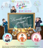 PAM PAM – teatrul muzical educativ pentru copii prezintă spectacolul “La şcoală este ca-n poveşti!”