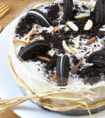 Cheesecake cu oreo fără coacere