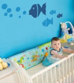 6 culori recomandate pentru camera bebelusului