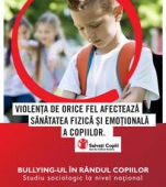 “Fără Ură, cu toleranţă”: Salvați Copiii lansează un concurs școlar pentru combaterea fenomenului de bullying