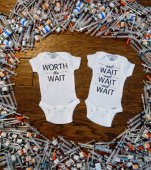 Anunțul acestor viitori părinți aduce un tribut problemelor de fertilitate