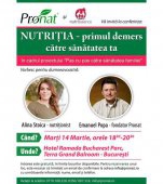 Conferința Nutriția - primul demers către sănătatea ta