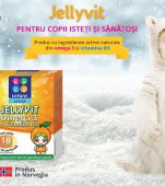 Infant UNO Jellyvit Omega 3 + Vitamina D3 supliment alimentar produs de specialiști norvegieni