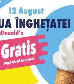 Ziua Înghețatei revine în toate restaurantele McDonald’s din țară