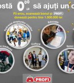 Fii și tu un erou pentru copii! începe cea de-a 7-a ediție a campaniei de responsabilitate socială PROFI 