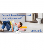 Cersanit va renova băile din școlile publice românești