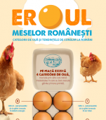 Doar 39% dintre romani stiu ce inseamna cifra inscrisa pe oua