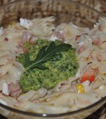 Salata de paste cu ton si pesto din rucola
