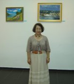 Expozitia de pictura -Mesaje de la malul marii- a dr.Mioara Iancu-Bratosin
