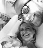 Simona Gherghe a născut: A țipat tare, tare, așa ca a luat primul 10 din viața lui! 