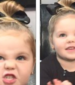 L-am strâns de gât pentru că m-a cerut în căsătorie: declarația amuzantă a unei fetițe de 3 ani (VIDEO)