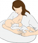 Fotografii uimitoare cu aspectul canalelor de lapte ale unei mămici care alăptează