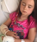 Zgâriată de pisica ei, o fetiță ajunge la spital cu o infecție periculoasă, ce poate duce la deces