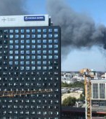 Alertă de ultimă oră! Incendiu puternic în cea mai aglomerată zonă a orașului