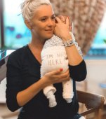 Diana Dumitrescu nu-și mai alăptează copilul, la două luni după ce a născut: „S-a înțărcat singur”