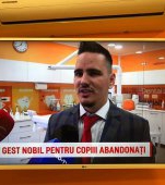 A crescut într-un orfelinat, iar acum le face o bucurie micuților ca el. Un tânăr din Neamț a ajutat la renovarea unui cabinet stomatologic pentru copii