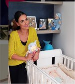 Fiul Laviniei Pârva și al lui Ștefan Bănică jr a împlinit 6 luni! Iată ce poate să facă deja!