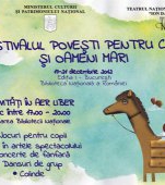 Teatrul National de Opereta Ion Dacian anunta Festivalul Povesti pentru copii si oameni mari, sectiunea in aer liber zilnic in perioada 17-21 decembrie
