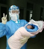 O gravidă infectată cu coronavirus a dat naștere unui bebeluș sănătos