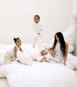 Cum arată casa futuristică a lui Kim Kardashian. Imagini spectaculoase cu dormitorul fiicei ei