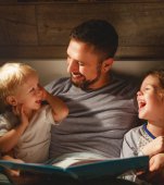 De ce este mai bine ca tatăl să citească povestea de seară copilului