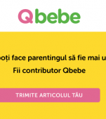 Fii Contributor Qbebe și poți câștiga lunar un voucher de 100 Euro la Dasha