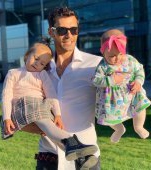 George Burcea și-a vizitat fetițele în weekend, la Andreea Bălan acasă. Iată gestul care a iscat comentarii nervoase pe internet