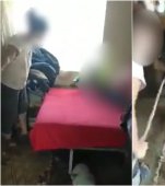 Imagini șocante! O mamă își bate copilul de 4 ani cu un par pentru că i-a arătat semne obscene