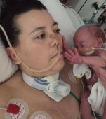 Am intrat în comă de la coronavirus, însărcinata fiind cu al doilea copil. M-am trezit după o lună, paralizată și într-o lume terifiantă