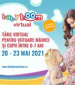 Baby Boom Show, ediţia de primăvară, se mută în online şi este cu intrare gratuită!