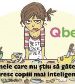 Mamele care nu știu să gătească cresc copiii mai inteligenți