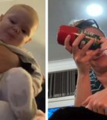 Trucul bizar prin care o mamă și-a convins bebelușul să se hrănească din biberon