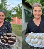 Bunica Gherghina, senzația internetului, a devenit mamă pentru nepoata ei! „De la doi ani a părăsit-o mama ei. Mi-a lăsat-o în brațe și a plecat"